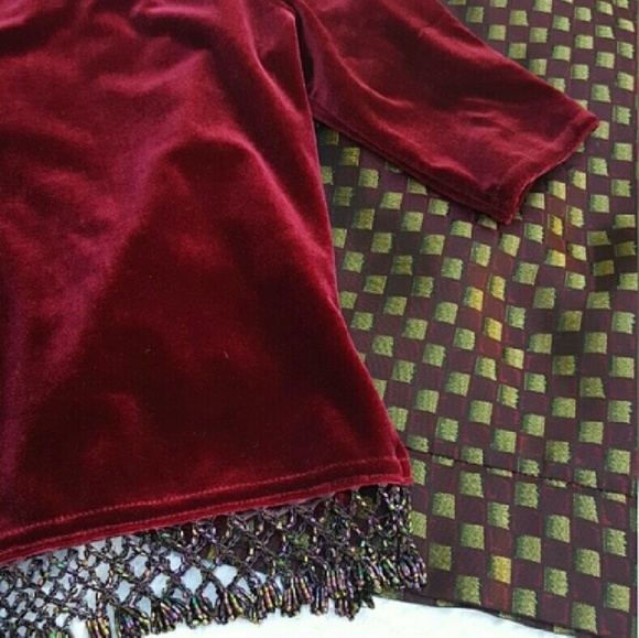 NEW ☆{Zoe} Velvet Bead Embellished 2 Piece.